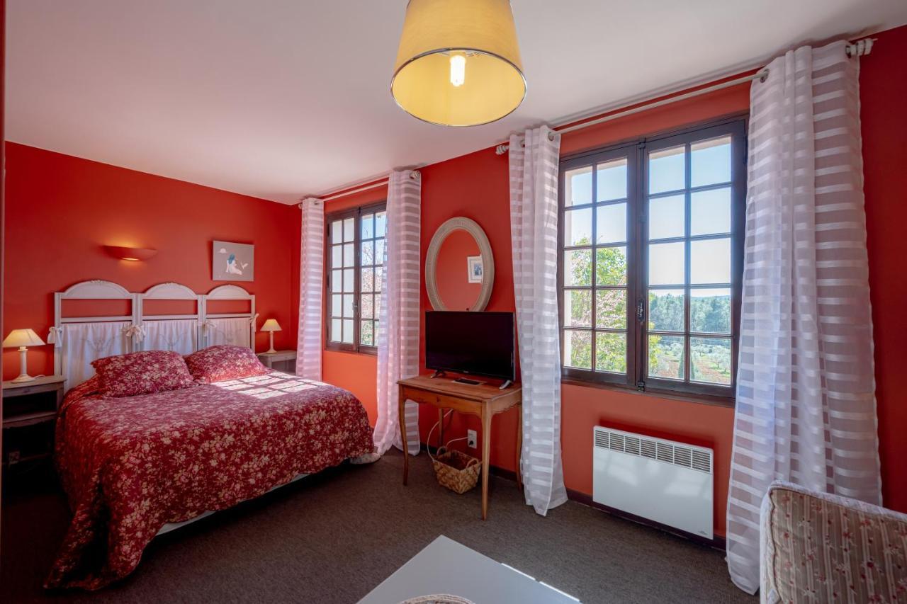 La Maison Du Rouge Gorge - Charmante Maison Climatisee Avec Piscine Pontevès 외부 사진